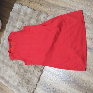 Red Sleeveless Women's Dress